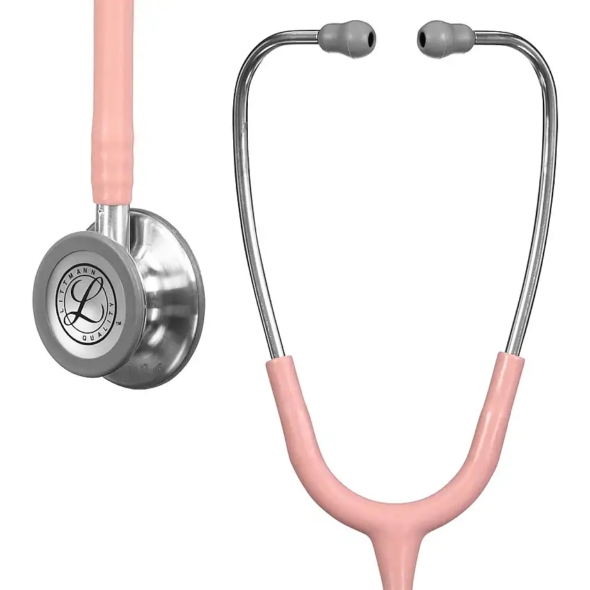 Littmann Stéthoscope Classic III avec tubulure Satin Finish Champagne Rose