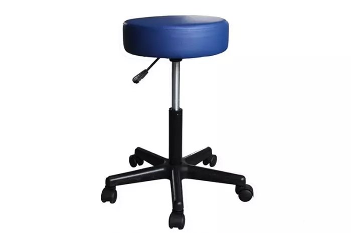Tabouret tournant classique Bleu Mediprem