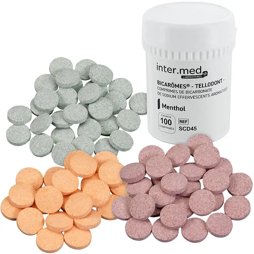 Comprimés de bicarbonate de sodium Bicarôme