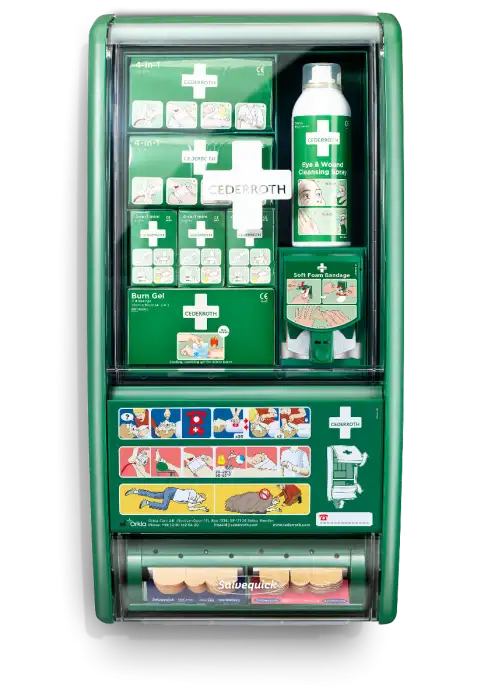 Station Cederroth de premier secours