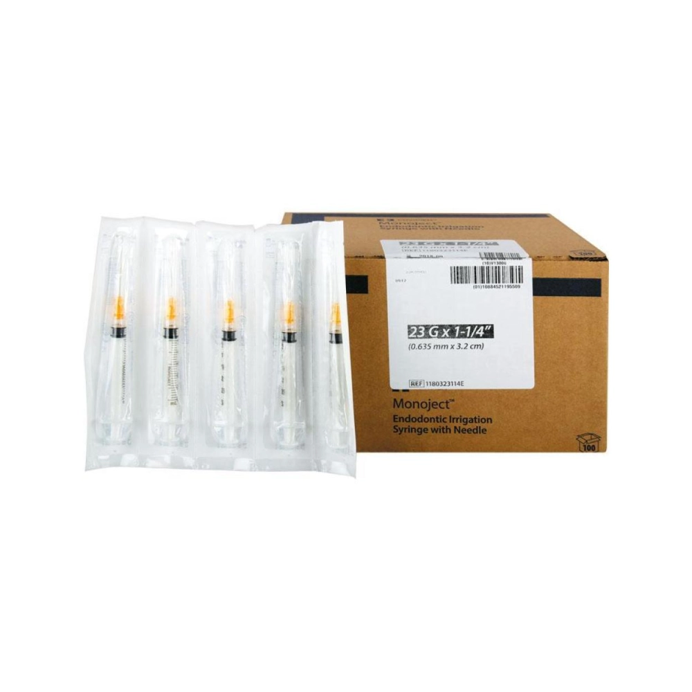 Seringue endodontique 23x1,25 100 pcs