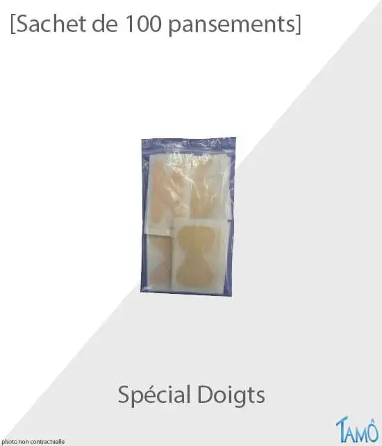 SACHET DE 100 PANSEMENTS - Spécial doigts