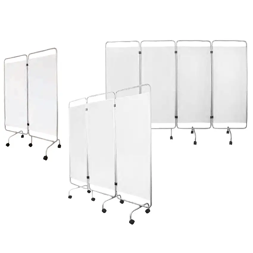 Paravent médical époxy 2 à 4 panneaux