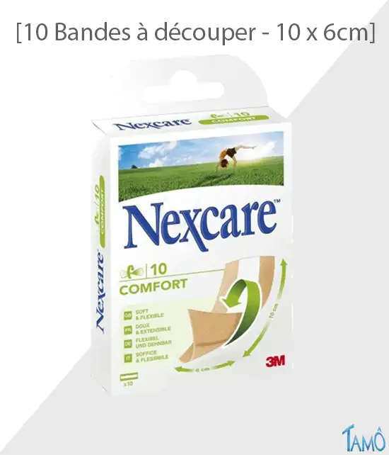 10 BANDES COMFORT - A découper