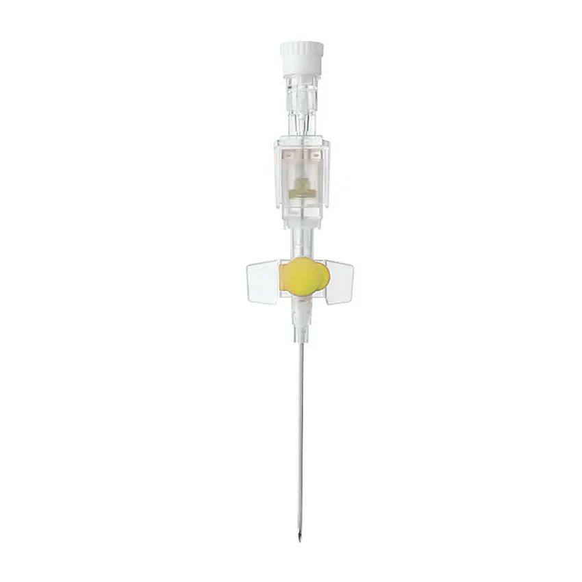 Fresenius Canule à demeure de sécurité Vasodrop Safety G 24 (jaune) x 19 mm