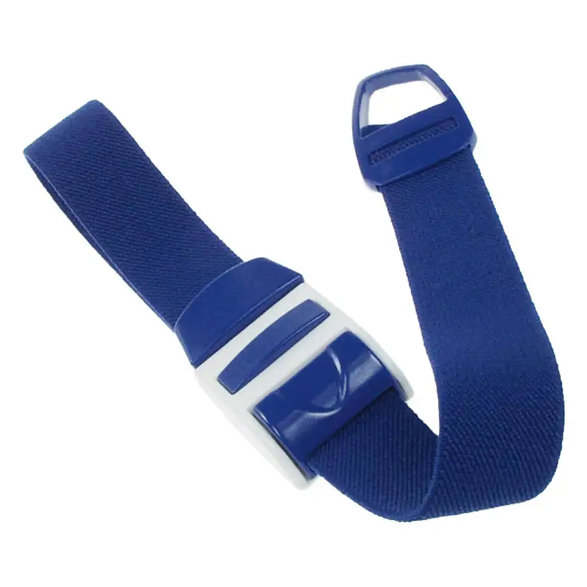 Kimetec Garrot veineux CBC Classic pour enfants et adultes – unicolore Bleu