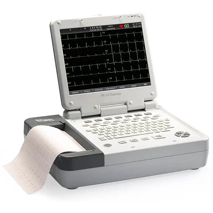 EDAN Électrocardiographe SE-12 Express ECG de repos