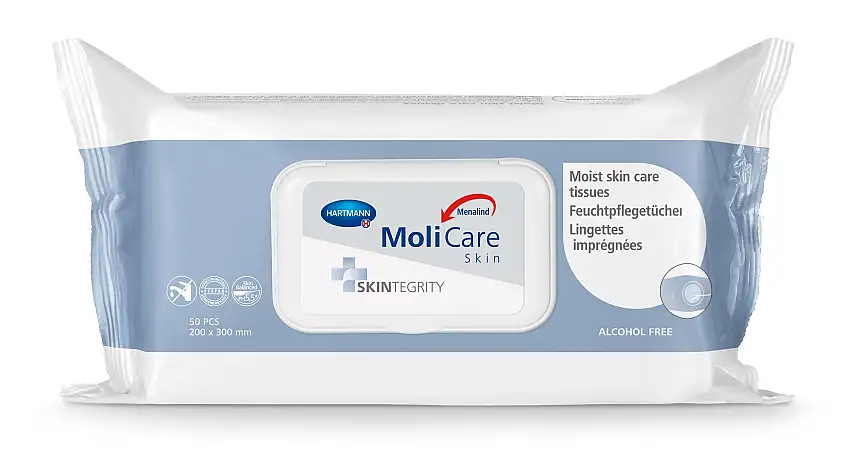 Impregnated Towel - Molicare Skin Toilette - Hartmann