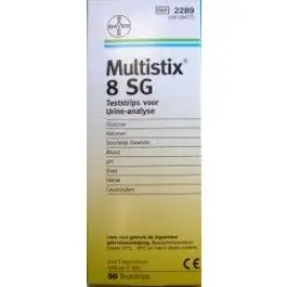100 Bandelettes Réactives Multistix 8SG