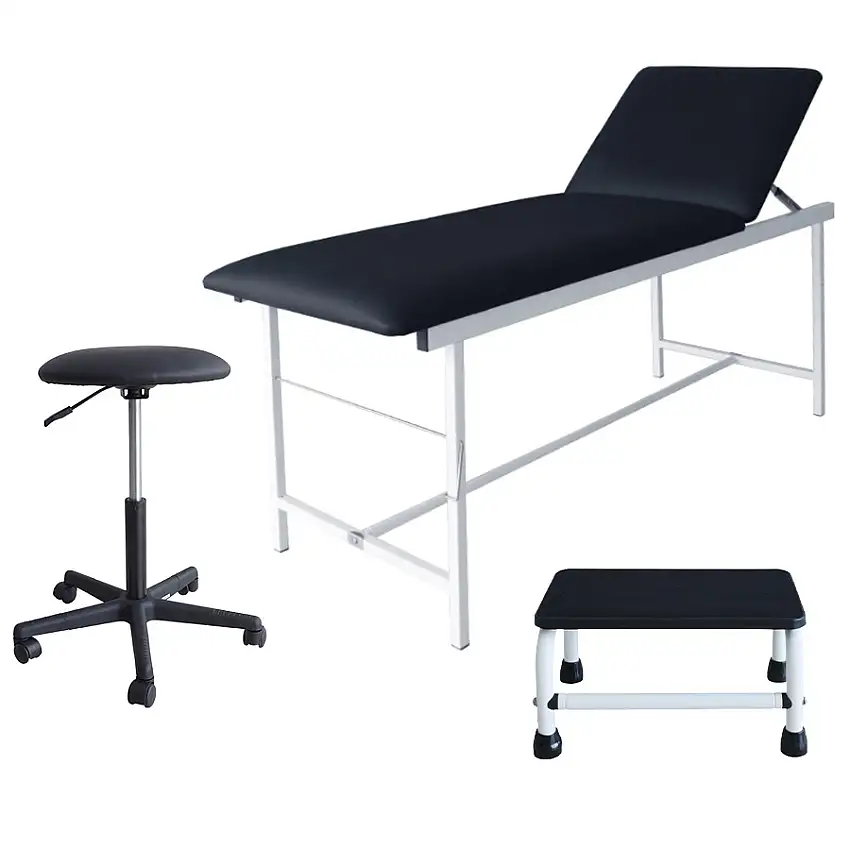 Cabinet médical complet avec marchepied 1 ou 2 marches - Epoxy