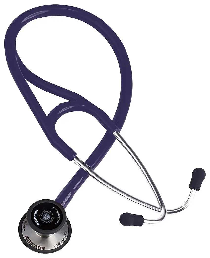 Cardiophon 2.0 Steel Stethoscope (3 colors) - RIESTER - Blue