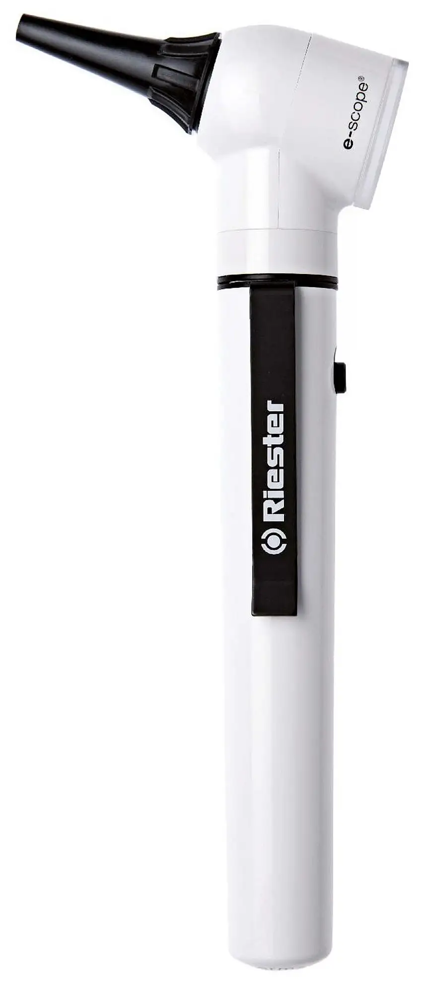 Otoscope E SCOPE (2 colors + several versions) - RIESTER - Black / Conventional xenon lighting (delivered in a pouch)