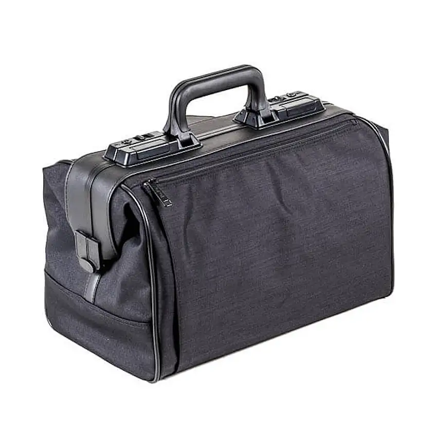 DÜRASOL Sac médical Rusticana petit format 1 poche avant, nylon, noir