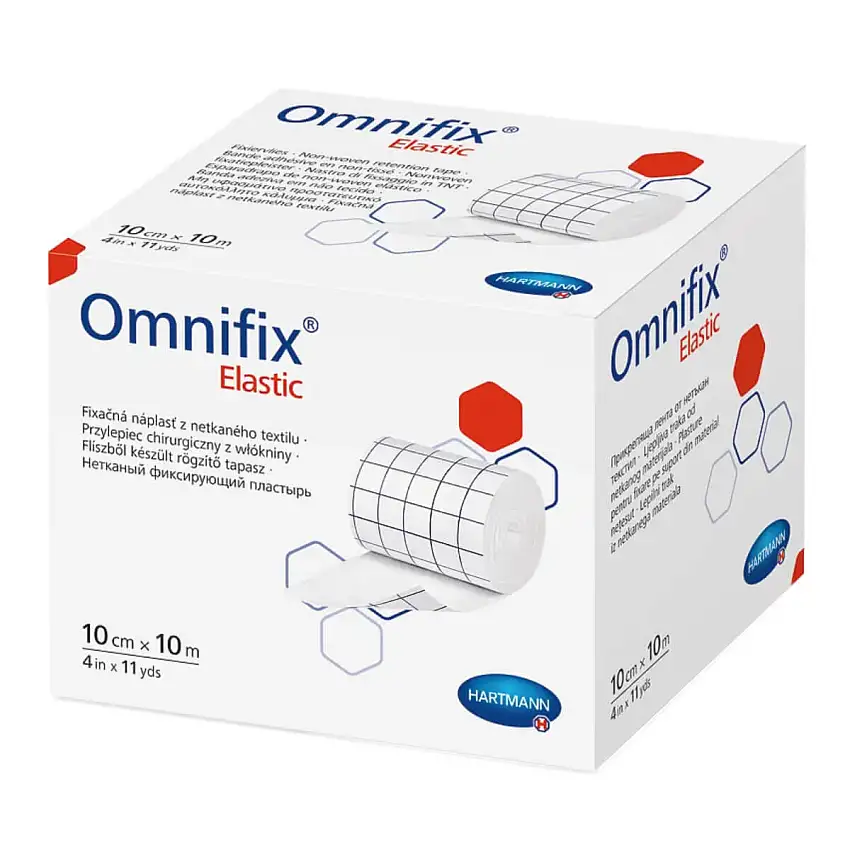 HARTMANN Bandes adhésives en non-tissé Ominifix elastic L 10 m x l 5 cm