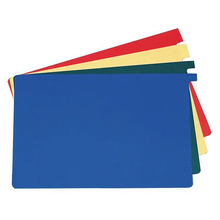 MED+ORG Intercalaires colorés Jaune, 20 mm