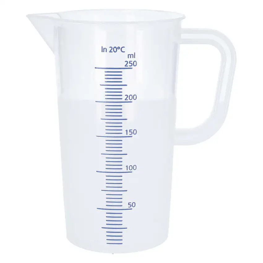 Hecht Assistent Gobelet doseur gradué Graduation de 10 ml, 250 ml