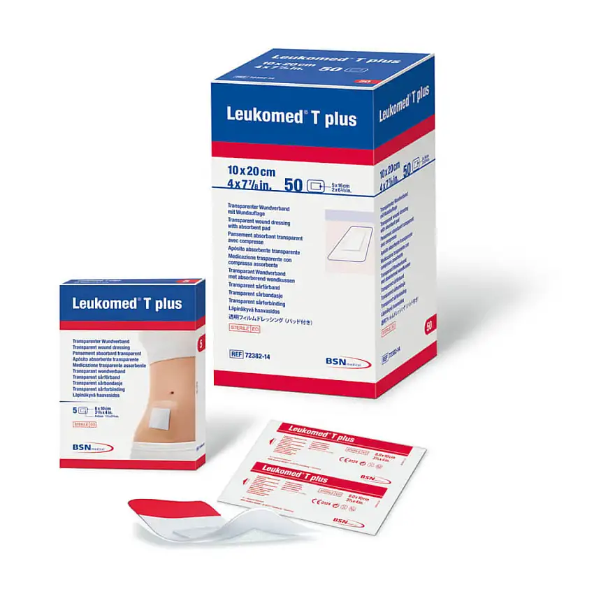 BSN Pansement Leukomed T plus 7,2 cm x 5 cm