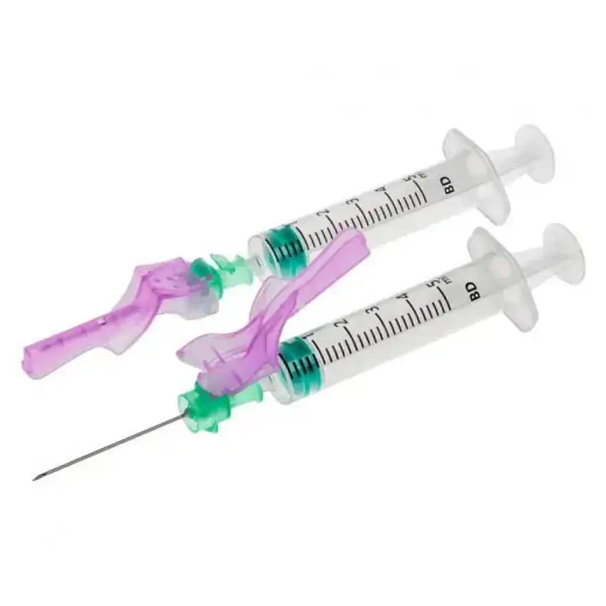 BD Aiguilles de sécurité Eclipse G 21 1", vert