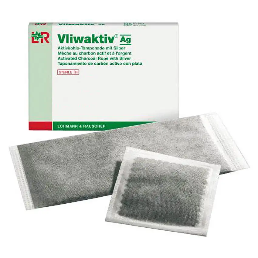 Lohmann & Rauscher Compresse Vliwaktiv Ag L 6,5 x l 10 cm