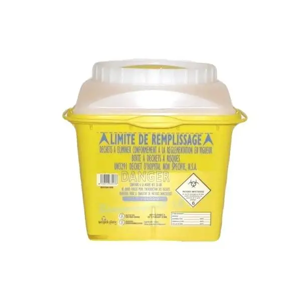 Récupérateur d'aiguilles, seringues, déchets