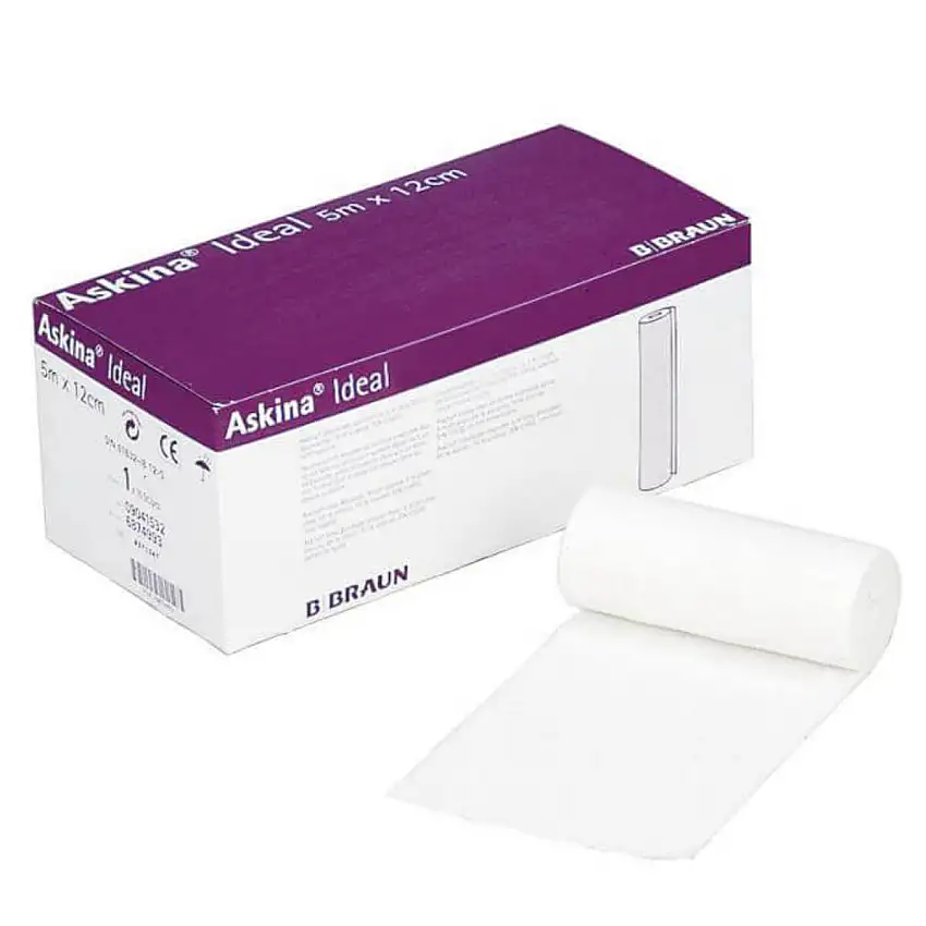 B. Braun Bandes BBraun Askina Ideal 6 cm x 5 m, blanc