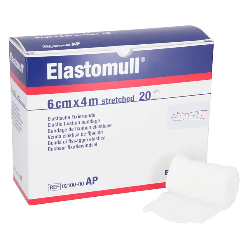 BSN Bandage de fixation élastique Elastomull 6 cm, 20 pièces