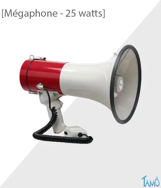 Mégaphone 25 Watts
