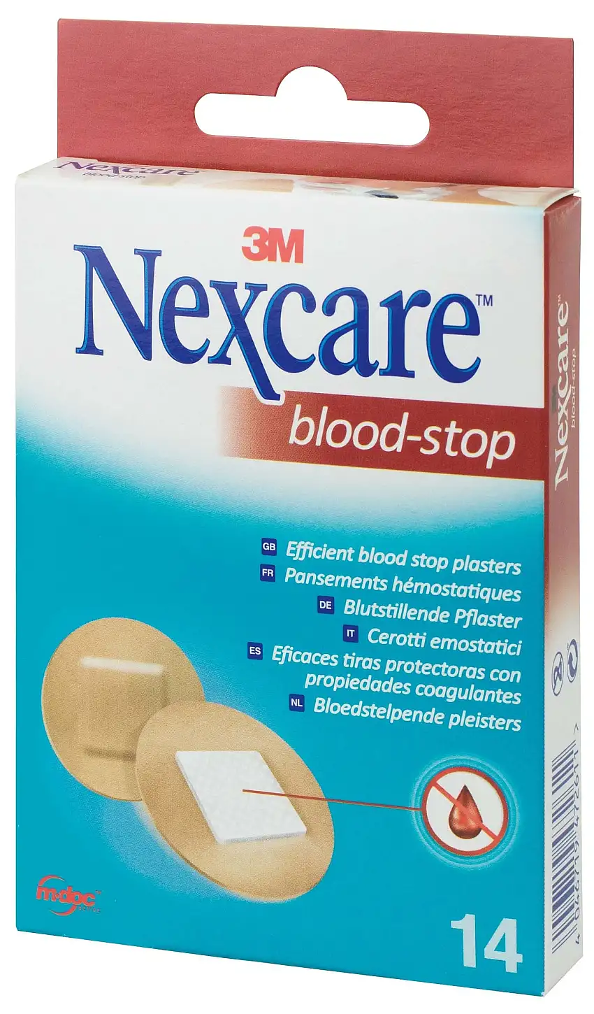 NEXCARE Blood Stop Bandage Box 30 3T