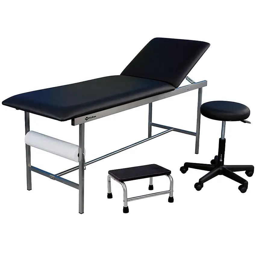 Cabinet médical Complet Holtex avec marchepied 1 ou 2 marches - Inox