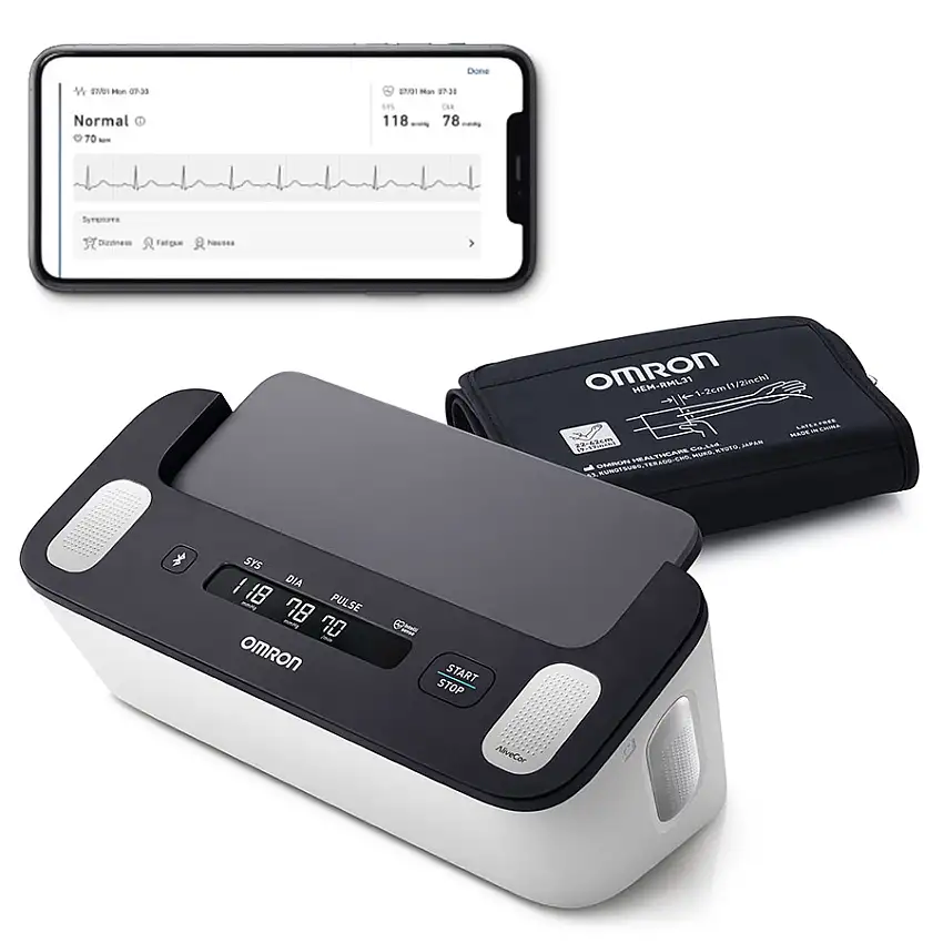 Tensiomètre ECG Omron Complete
