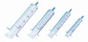 100 Seringues 2 pièces piston simple (sans aiguille)