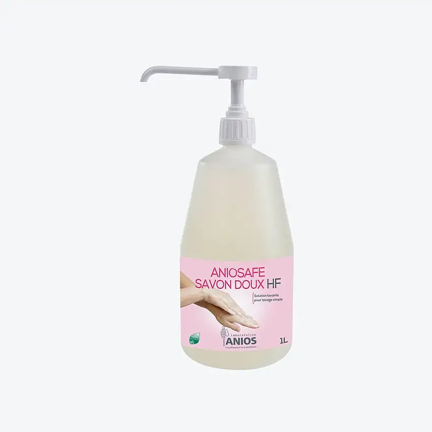 Savon doux Aniosafe - 1 L - Pompe - Anios