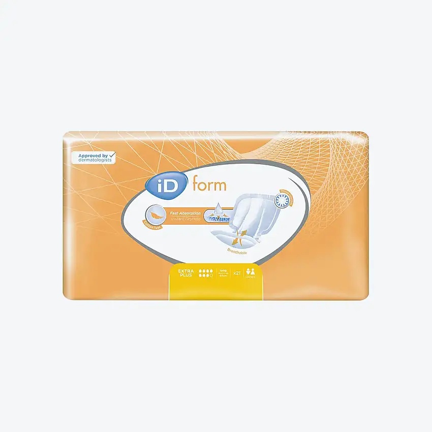 Protection anatomique - iD Form - Extra Plus - Long - 7 gouttes - Par 21