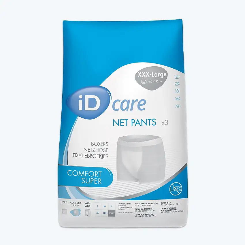 Slip de maintien - Comfort Super - 3XL - Par 3 -  iD Care