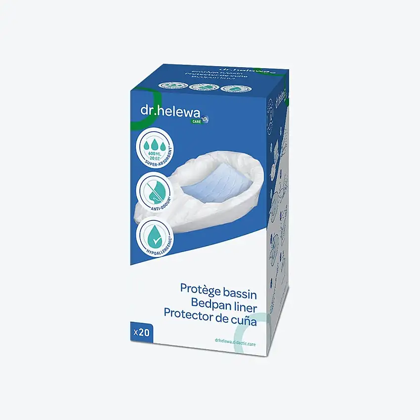 Sac hygiénique - Protège bassin - 600 ml - Par 20 - Dr Helewa - Winncare