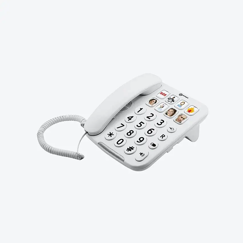 Téléphone filaire senior - Amplifié - Photophone 110 - Geemarc