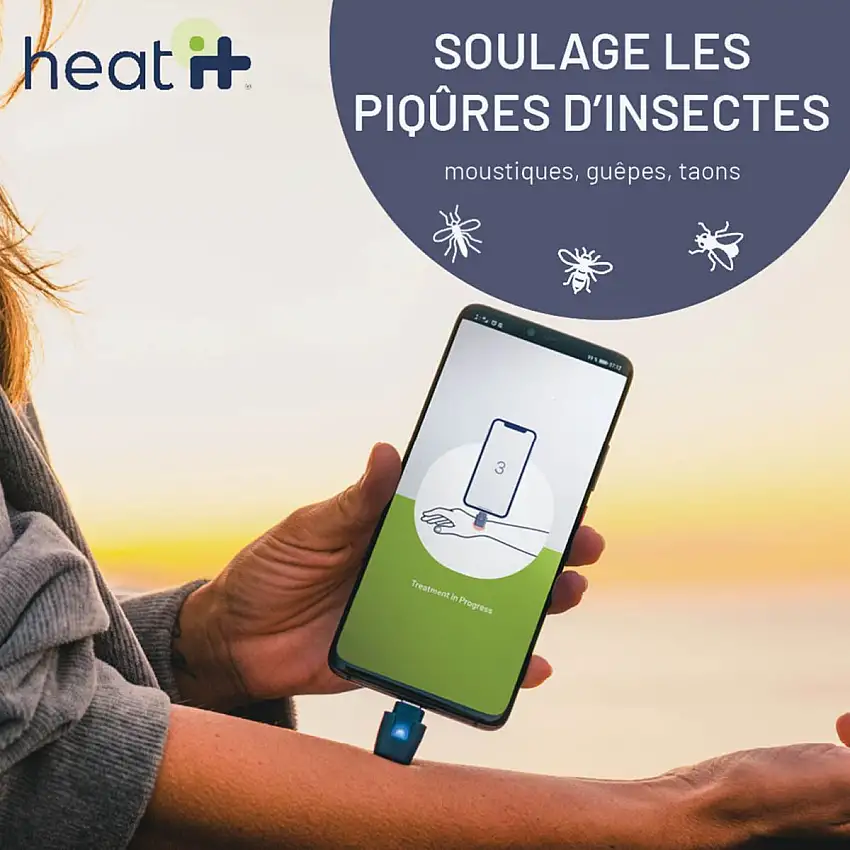 Traitement piqûres insectes - Pour Android - Heat It