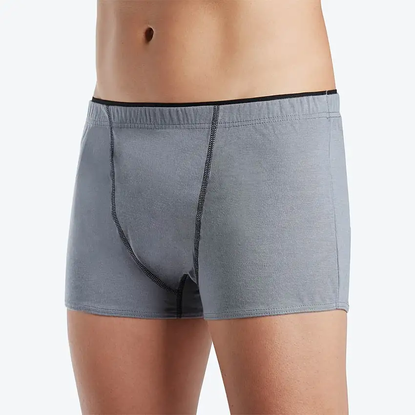 Boxer - Intraversable - Lavable - Gris - Benefactor