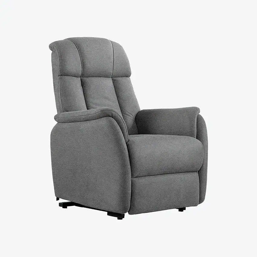 Fauteuil releveur électrique - 2 moteurs - Koko - Gris Galet - Capvital