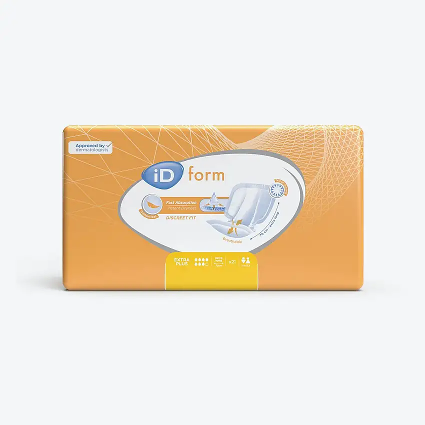 Protection anatomique - iD Form - Extra Plus - Extra long - 7 gouttes - Par 21