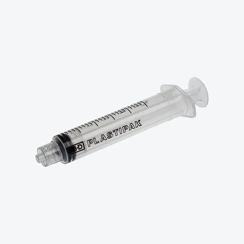 Seringue BD - Plastipak™  5 ml - Embout centré Luer Lock - BD