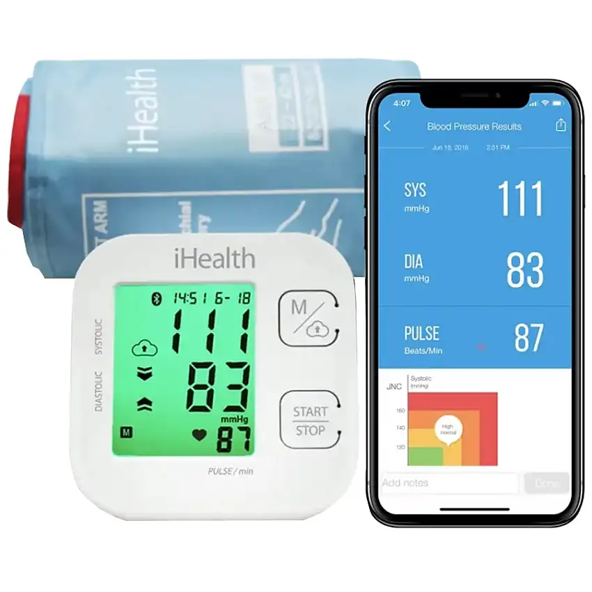 Tensiomètre électronique à bras connecté iHealth Track
