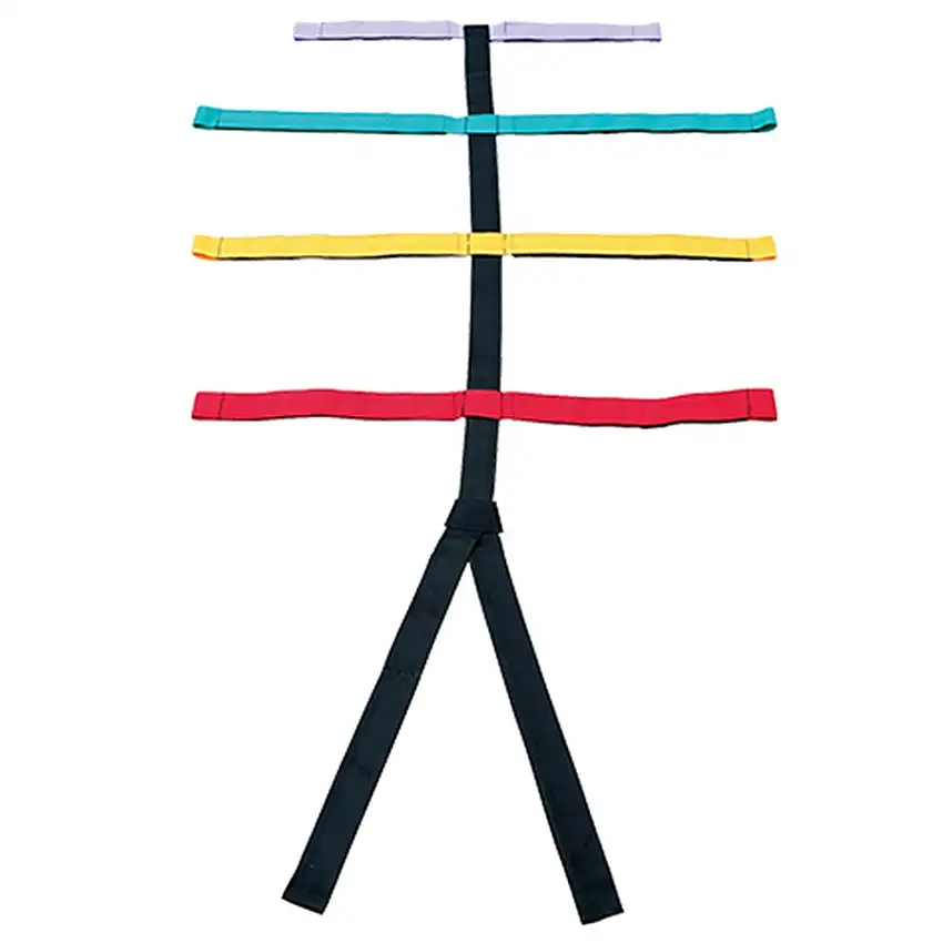 Ceinture d'immobilisation araignée réglable pour brancard et plan dur