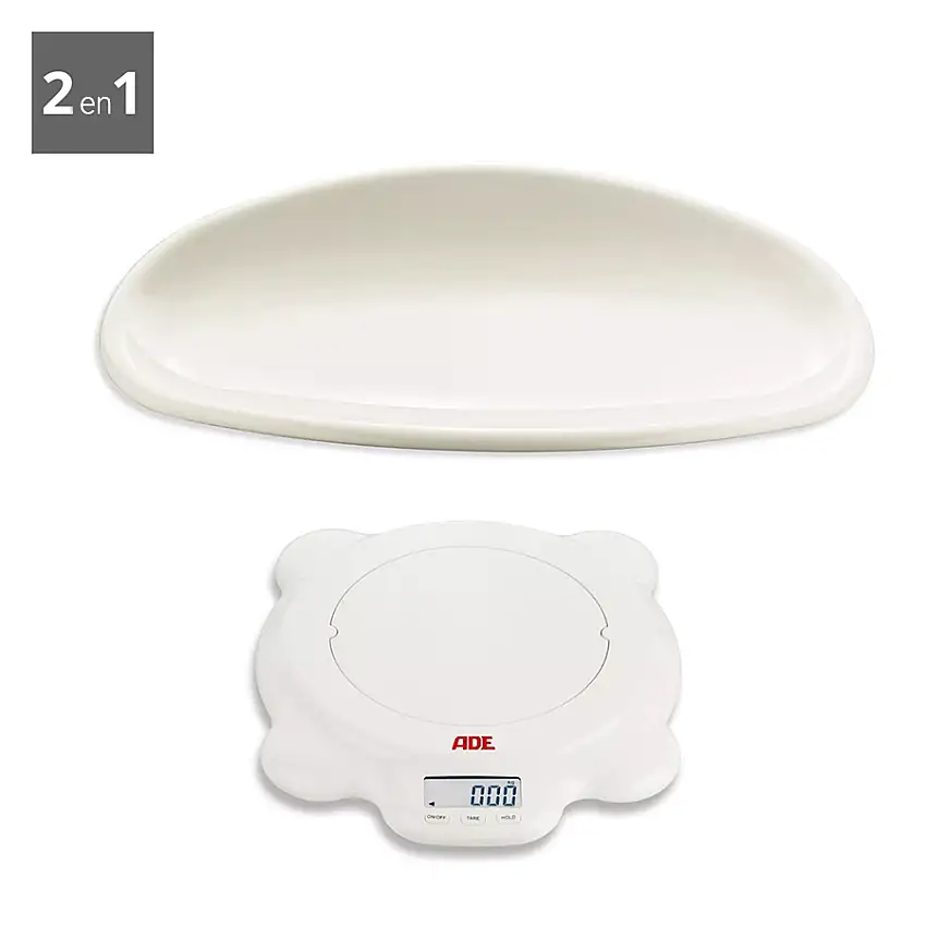 Pèse bébé et pèse enfant électronique convertible ADE M112800
