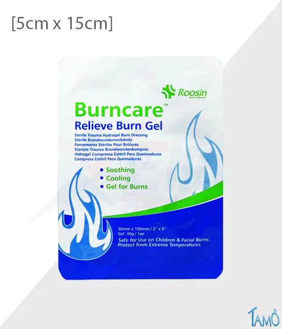 COMPRESSE BURNCARE - 5cm x 15cm
