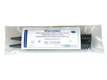 Sachet de 50 spéculums auriculaires Comed 4 mm