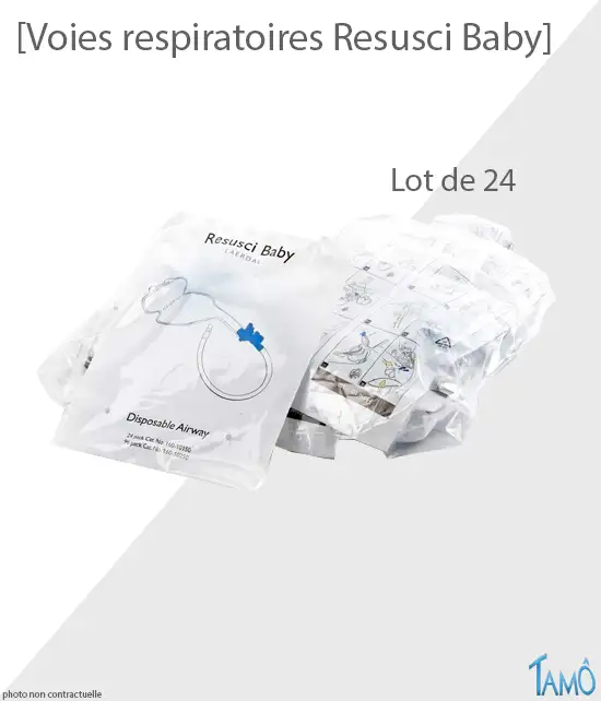 24 Voies respiratoires Resusci Baby