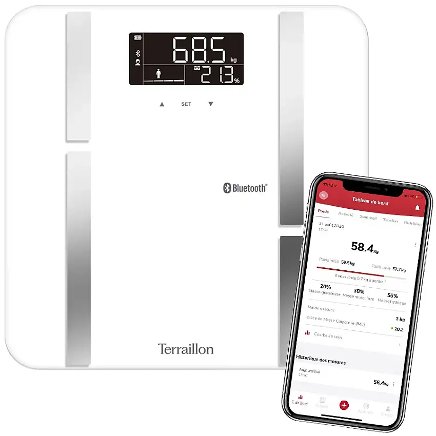 Balance impédancemètre connectée Terraillon X-Line Connect