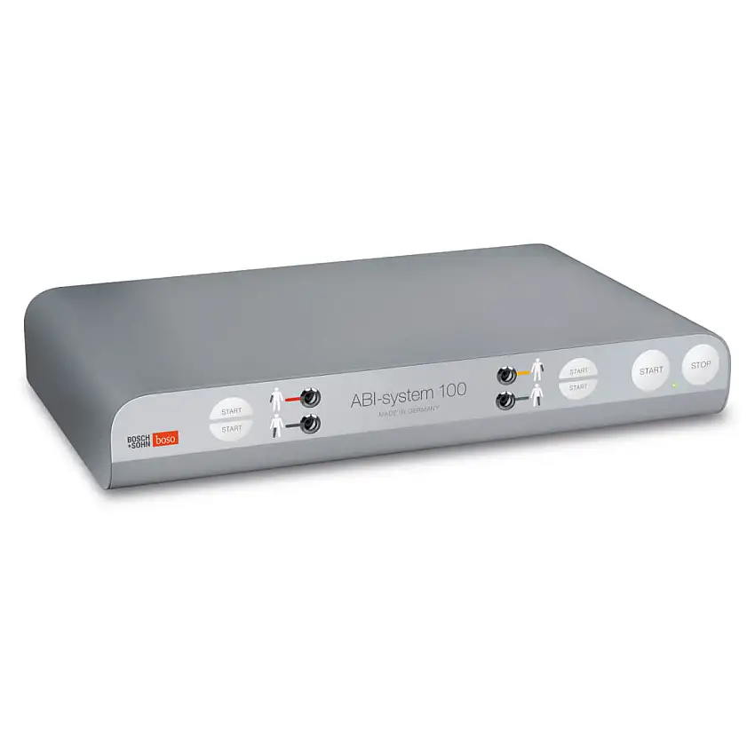 boso Système ABI 100 Sans mesure de vitesse de l'onde de pouls, Argenté