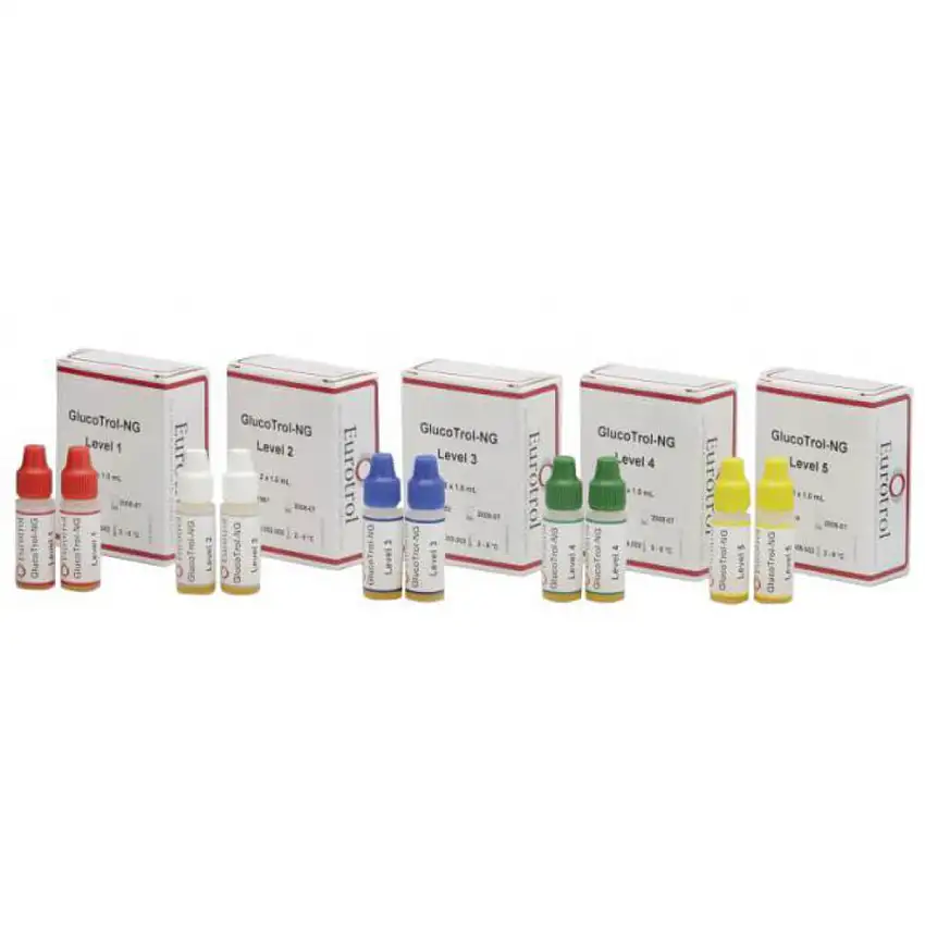 HemoCue Solution de contrôle GlucoTrol-NG Level 2, 108 mg/dl